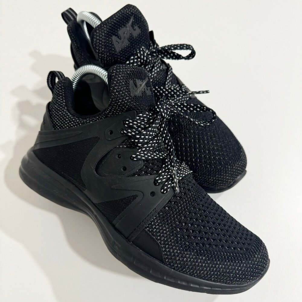 APL Athletic Propulsion Labs Womens 'Ascend' Black / Reflective Shoes Size 6.5